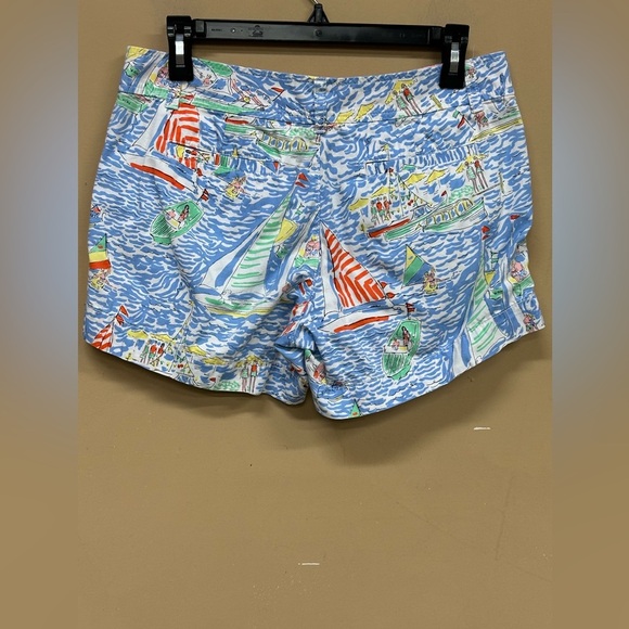 Lilly Pulitzer Size 6 Callahan Shorts In Get Nauti Print - Picture 2 of 6